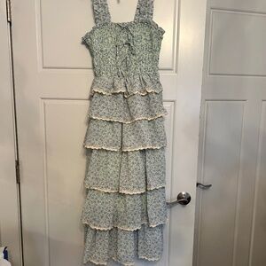 NWT Ruffled Prairie Sun Dress